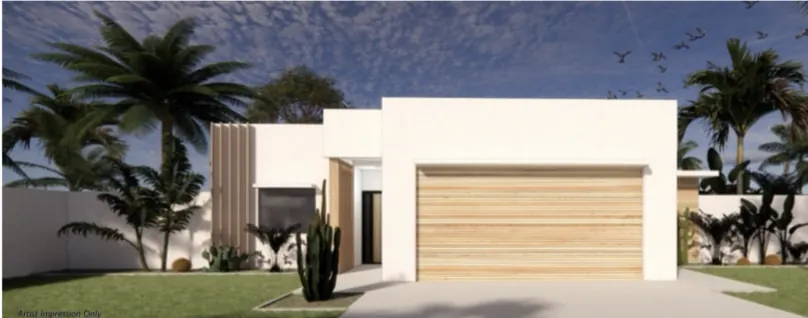 Artist impression of the Scarborough home