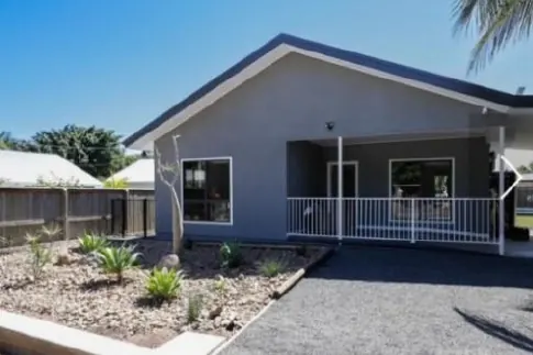 Exterior of The Bluey three bedroom home