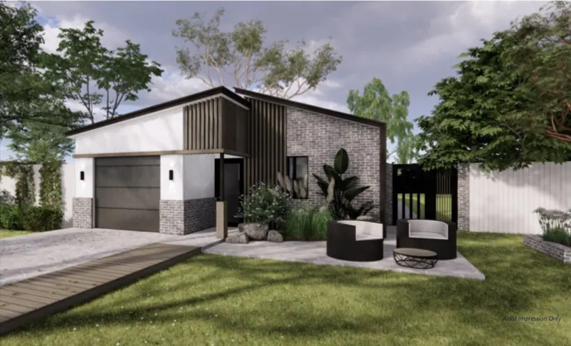 Artist impression of the West End home